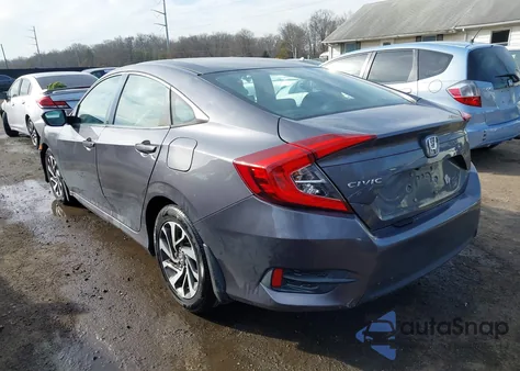 2016 Honda Civic Ex from USA, damaged, VIN 19XFC2F73GE234524